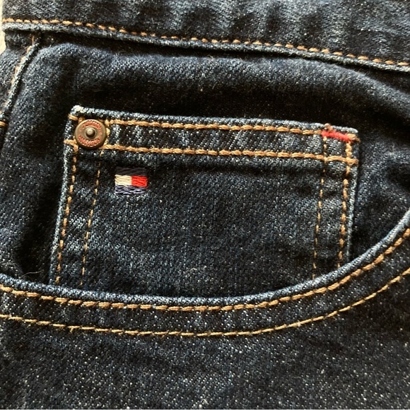 Tommy Hilfiger Classic Hope Boot Mid Rise Jeans in Dark Wash | Size 12R - Picture 5 of 12